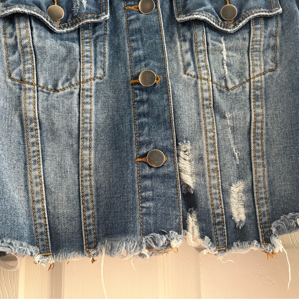 American Bazi Denim Jacket 100% cotton - Picture 6 of 10